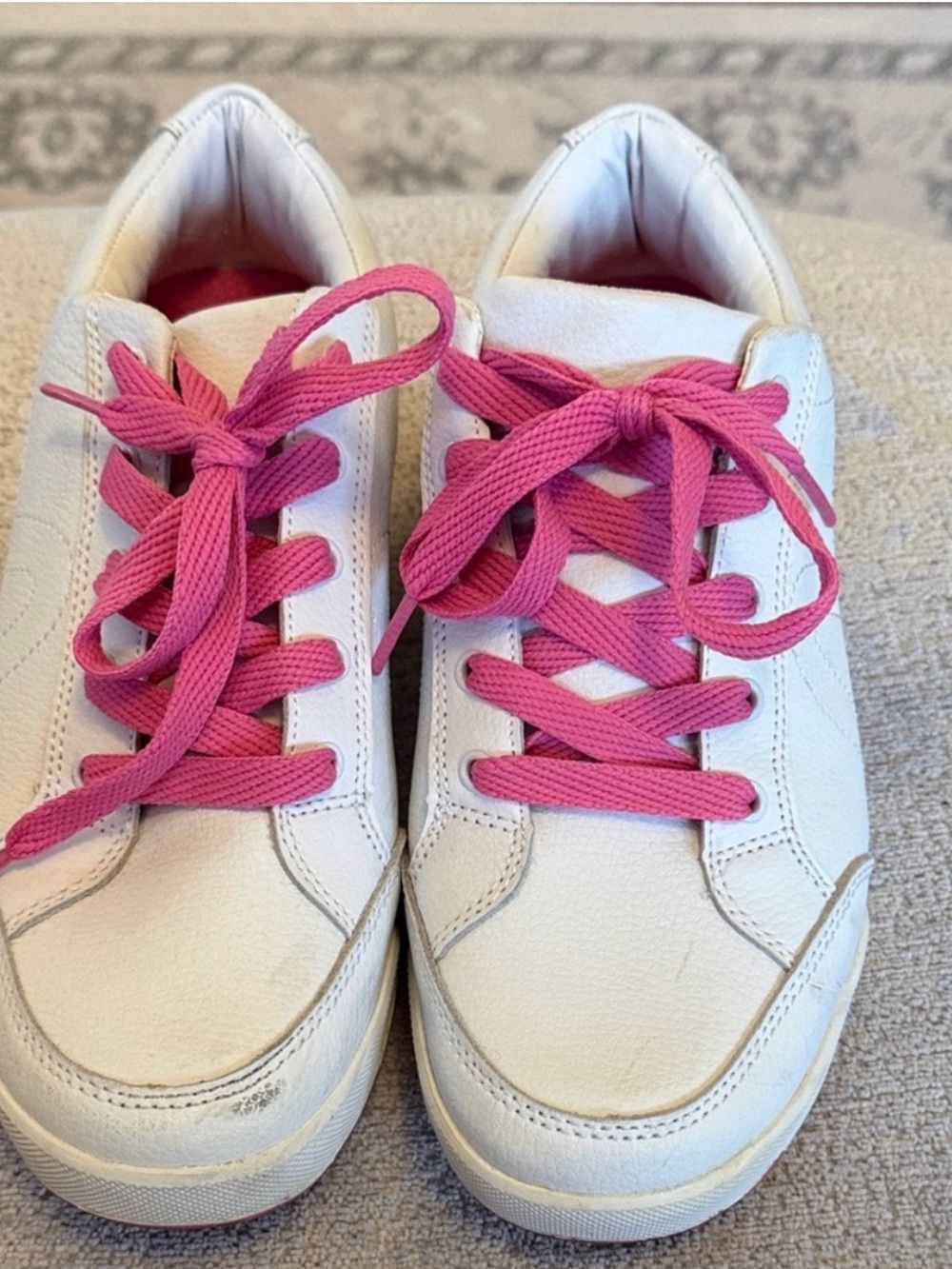 Maggie Lane White Pink Women’s Golf Shoes Sneakers 9.5